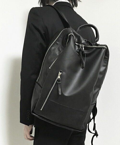  Protection Polyurethane X Shrink Cow Leather Back Pack（Ruck）バックパック(DCD-01034P)