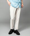 yMROLIVE(~X^[I[u)zREFLAX BUTCHER -EASY ONE PLEATS TAPERED PANTS XbNXpc(M-222119)