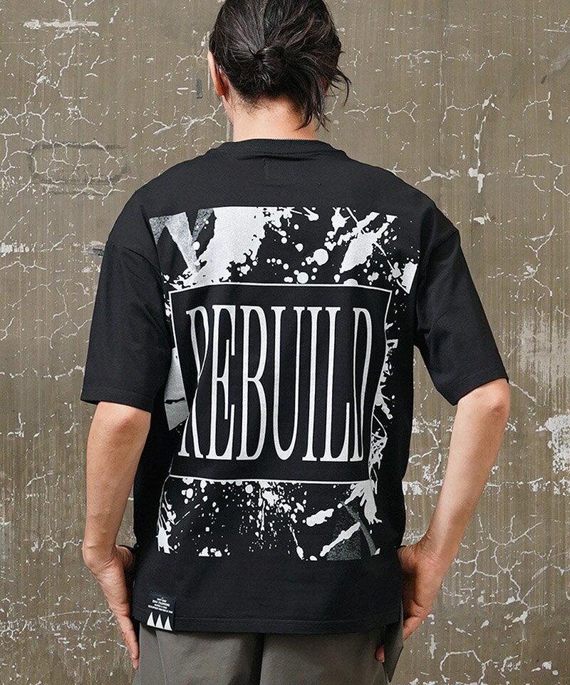 【EGO TRIPPING(エゴトリッピング)】REBUILD TEE Tシャツ(665005)