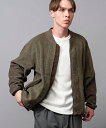 yMROLIVE(~X^[I[u)z MELTON FLEECE -MA-1 FLIGHT JACKET MA-1WPbg(M223151)