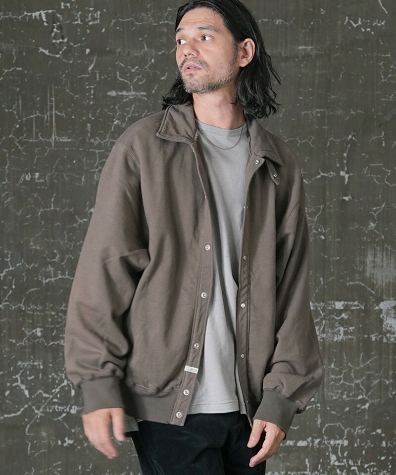 【EGO TRIPPING(エゴトリッピング)】【予約販売11月中旬〜下旬入荷】HEAVYSWEAT JACKET ジャケット(665053)