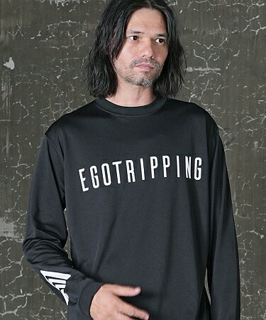 【EGO TRIPPING(エゴトリッピング)】【予約販売10月中旬〜下旬入荷】EGO TRIPPING TRAININGTEE LONG Tシャツ(665056)