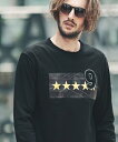 【QWERTY(クワーティー)】Emboss Hide BlackCamo LS TEE Tシャツ(BB30006)