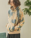 yCAMBIO(JrI)zTie dye Sweat Parka p[J[(CAM22AW-034)