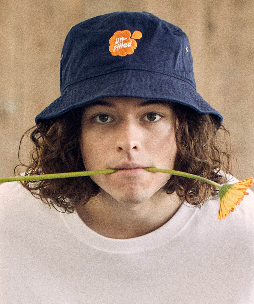 【un-filled(アンフィルド)】New Logo stitched Bucket Hat バケットハット(SDUF-075)