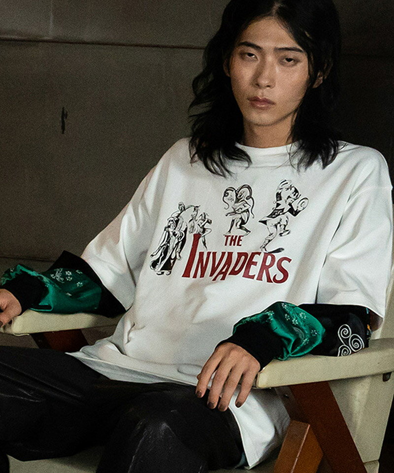 【masterkey(マスターキー)】 INVADERS Tシャツ(MK23S-C-28)のサムネイル