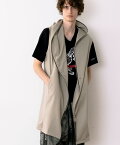 【SERIALIZE(シリアライズ)】SLEEVELESS DRAPED CARDIGAN カーディガン(423024)