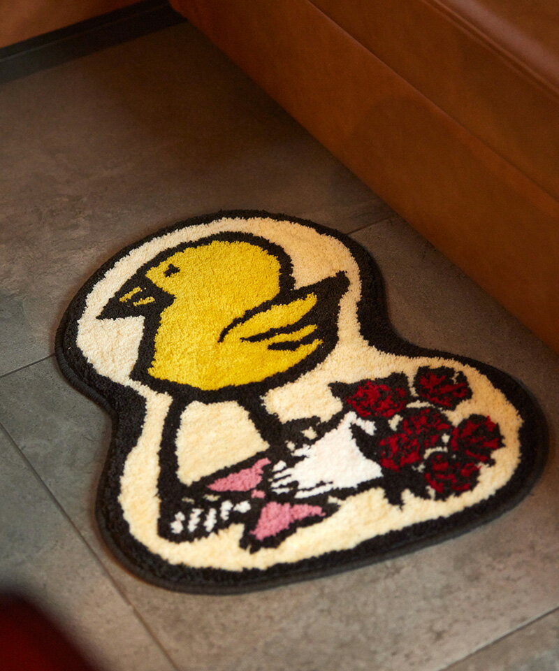 【rehacer(レアセル)】【予約販売3月上旬〜中旬入荷】×DISKAH Killy Bird Rug Mat ラグマット(1231300001)