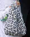 yrehacer(AZ)zLeopard Shoppers Bag obO(1220800003)