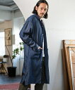 【CAMBIO(カンビオ)】Indigo Soft Natural Fabric Long Cardigan カーディガン(CAM23SS-015)