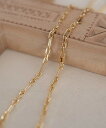 【SENTI(センティ)】【予約販売ご注文から1ヶ月後出荷】 ANCHOR FIGARO CHAIN チェーンネックレス(4051)(4)