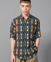 【MROLIVE(ミスターオリーブ)】NATIVE PATTERN RAYON -SANTAFE SHIRT シャツ(M232113)