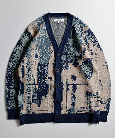 【FDMTL(ファンダメンタル)】DIGITAL BORO CARDIGAN カーディガン(FA23KT32)のサムネイル