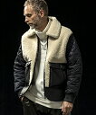 【C DIEM(カルペディエム)】Mouton Grizzly Deformation Kilt Jacket ジャケット(MSO-23109)