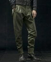 【C DIEM(カルペディエム)】Unfinished Leather Neo Tapered Pants テーパードパンツ(MSB-23100)