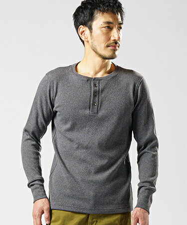 【wjk】thermal henley L-S カットソー(7976 cj47c)