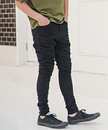 【CAMBIO(カンビオ)】Shirring Design Color Pants パンツ(S88423cmb)