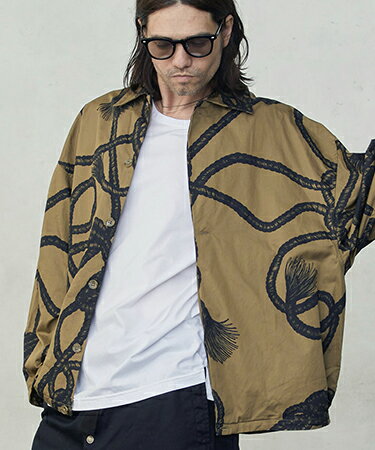 【EGO TRIPPING(エゴトリッピング)】【予約販売9月中旬〜下旬入荷】VOYAGE OVERSHIRTS シャツ(616101)のサムネイル