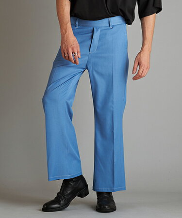 【NO ID.(ノーアイディー)】 テンセルデニムハイウエストワイドレッグPT パンツ(852006-124P)