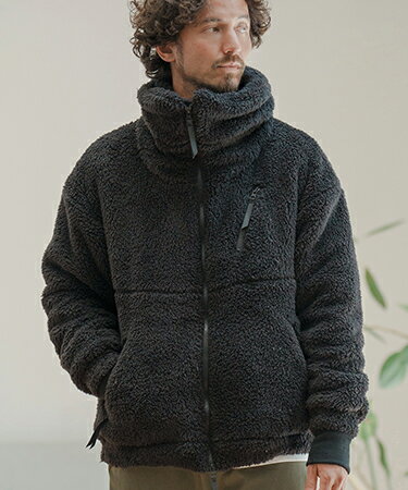 【予約販売12月中旬～下旬入荷予定】【CAMBIO(カンビオ)】Short Microfur Volume Neck Blouson ブルゾン(A10323cmb)のサムネイル