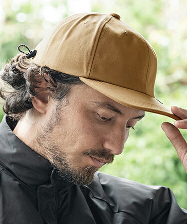 【CAMBIO(カンビオ)】Cordura Cotton Nylon Flat Cap フラットキャップ(OP-232-003)