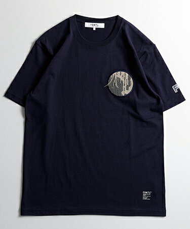 【FDMTL(ファンダメンタル)】CIRCLE BORO PATCH TEE Tシャツ(FA24TE13)
