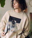 yun-filled(AtBh)zASTRONAUT BIG SILHOUETTE CREW SWEAT XEFbg(SDUF-2332)