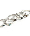 【VIVIFY(ビビファイ)】【予約販売ご注文から1ヶ月後出荷】Hammered BezelSetting Ring 指輪(VFR-166)