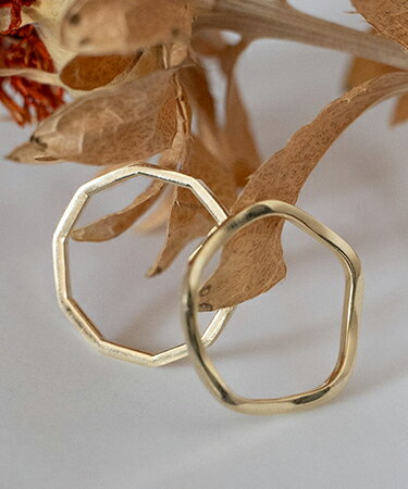 Rakuten - 【SENTI(センティ)】【予約販売ご注文から1ヶ月後出荷】FINE RING ANGLE GD 指輪(4081)