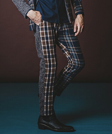 【NO ID.(ノーアイディー)】パネルチェンジングトラウザーズ パンツ(853006-636P)