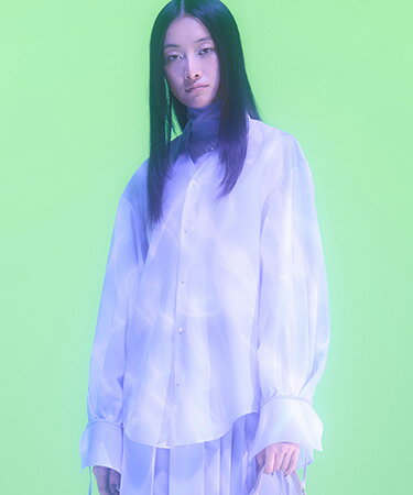 【HATRA(ハトラ)】【予約販売3月下旬～4月上旬入荷】 Neu_Alias_Blouse ブラウス(SH01-24SS)のサムネイル