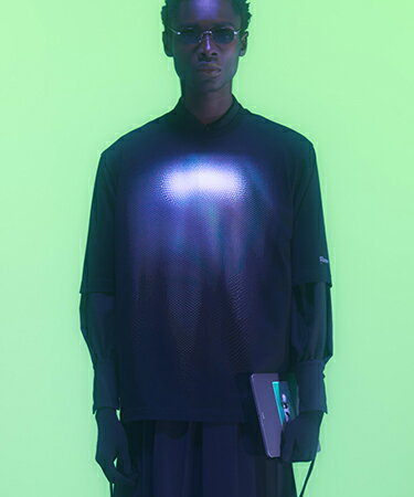 【HATRA(ハトラ)】TS_Fountain Tシャツ(TO01-24SS)のサムネイル