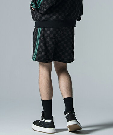 Rakuten - 【glamb(グラム)】Monogram Jersey Shorts モノグラムジャージショーツ(GB0124-P07)