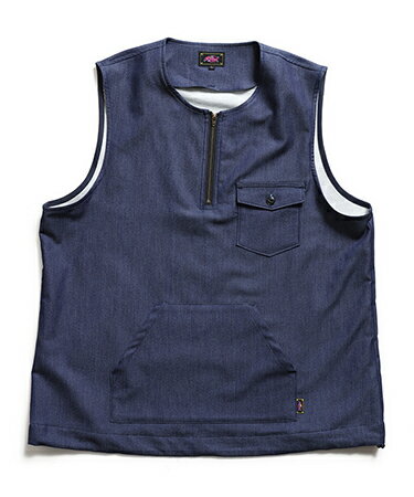 【ROTAR(ローター)】 Soft Denim Pullover Vest ベスト(rt2412007)