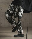 yGLIMCLAP(ONbv)zBotanical gobelin tapestry cocoon silhouette pants@Supc(16-013-gls-ce)