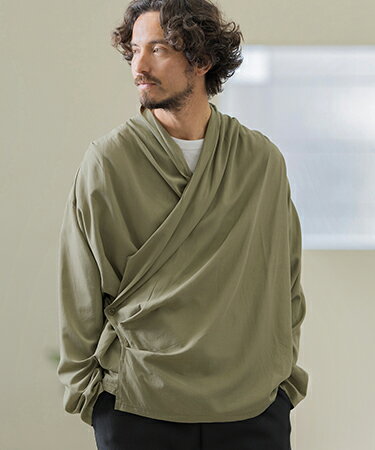 【Magine(マージン)】TWO WAY DRAPE CARDIGAN カーディガン(MGN241-029)
