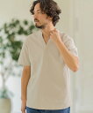【Magine(マージン)】DOUBLE FACE BAND COLLAR SKIPPER POLO SHIRTS ポロシャツ(MGN241-006)