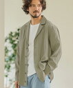 yMagine(}[W)zTROPICAL DRAPE JACKET LIKE SHIRTS@VcWPbg(MGN241-007)