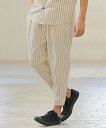 【Magine(マージン)】CLASSIC STRIPE TAPERED PANTS テーパードパンツ(MGN241-032)