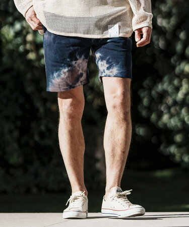 【CAMBIO(カンビオ)】 Tie Dye Sweat Short Pants ショートパンツ(S888cmb-sh4)