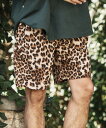 yCAMBIO(JrI)z Leopard Short Pants V[gpc(S20224cmb)