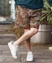 【CAMBIO(カンビオ)】【予約販売6月上旬～中旬入荷予定】 Botanical Pattern Gobelin Short Pants ショートパンツ(S25924cmb)