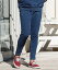 1minute 1second(ߥ˥åȥ󥻥)ۡͽ䥵顼ˤǼۤʤ heavy weight knit denim pants ǥ˥ѥ(1M24N140)