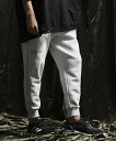 【ANGENEHM(アンゲネーム)】 Balloon silhouette & jogger design sweatpants スウェットパンツ(AG02-037sce)