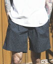 楽天CAMBIO【MROLIVE（ミスターオリーブ）】【予約販売5月末～6月上旬入荷】 FINE PATTERN COTTON -ONE TUCK SHORTS ショートパンツ（M242117）