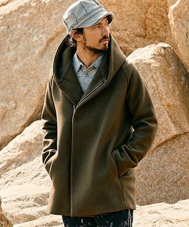 【wjk】 zip witch coat フーデッドコート(1873 wo06e)