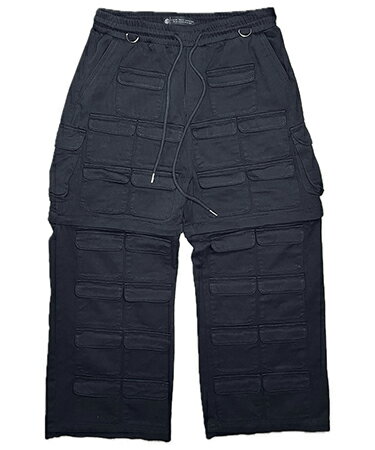 【A Good Bad Influence(ア グッド バッド インフルエンス)】【予約販売10月上旬～中旬入荷】 FULL Pocket Pants ワイドパンツ(AGBI-24AW-PT04)