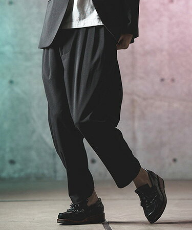 【GLIMCLAP(グリムクラップ)】 Cocoon silhouette pants バルーンパンツ(16-034-gls-ce)