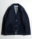 楽天CAMBIO【FDMTL（ファンダメンタル）】【予約販売8月末～9月上旬入荷】SASHIKO CARDIGAN RINSE カーディガン（FA24-TP31R）