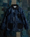 楽天CAMBIO【FDMTL（ファンダメンタル）】【予約販売8月末～9月上旬入荷】JACQUARD BORO COVERALL RINSE ジャケット（FA24-JK34B）